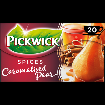Pickwick Spices Caramelised Pear Zwarte Thee 20 Stuks bij Jumbo