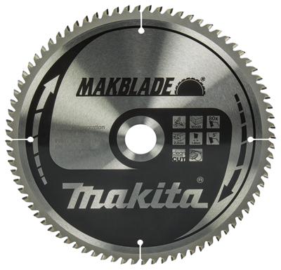 Makita Afkortzaagblad voor Hout | Makblade | Ø 260mm Asgat 30mm 80T - B-32845