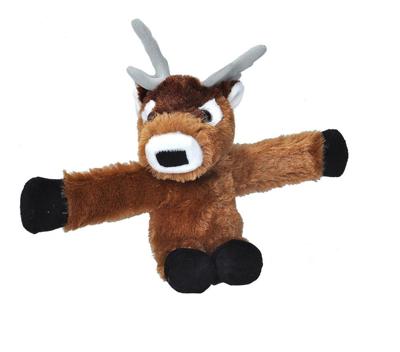 Wild Republic knuffel rendier junior 20 cm pluche bruin/zwart Wild Republic knuffel rendier junior 20 cm pluche bruin/zwart