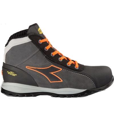 Diadora Werkschoen Glove Net Mid Pro 181123 / 173527 S3L Asfalt/Oranje | Asfalt/Oranje Fluo | Maat 43 - 8053607614639