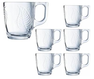 Kopp Transparant Glas 90 ml (6 Stuks)