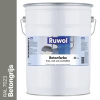 Ruwol Betonverf Betongrijs (RAL 7023) 20 liter - thumbnail