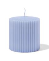 HEMA Stompkaars ⌀10x10cm ribbel lichtblauw (lichtblauw) - thumbnail