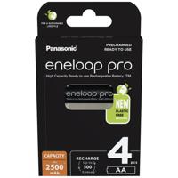 eneloop eneloop pro HR06 Oplaadbare AA batterij (penlite) NiMH 2500 mAh 1.2 V 4 stuk(s) - thumbnail