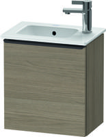 Fonteinkast Duravit D-Neo Wand 410x274x440 mm Rechts Mat Eiken (Terra) - thumbnail