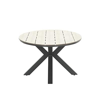 Edison tafel 220x115xH75 cm zwart/teak