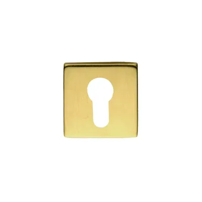 Hdd Pro Cylinderplaatje Square Shape Mat Messing Gepolijst Hdd Pro Cylinderplaatje Square Shape Mat Messing Gepolijst