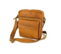 Schoudertas basis BATH leer cognac - thumbnail