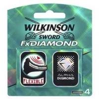 Wilkinson Wilkinson Fx Diamond scheermesjes - 4 stuks - thumbnail