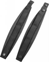 FJALLRAVEN SHOULDER PADS Black - thumbnail