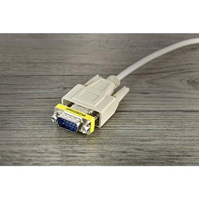 Renkforce Serieel Adapter [1x D-sub stekker 9-polig - 1x D-sub stekker 9-polig] Geel