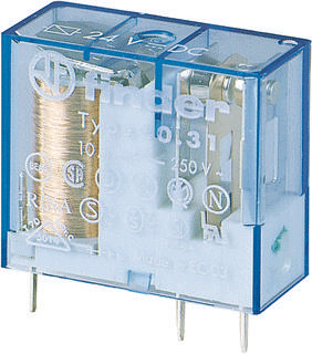 Finder 40.31.9.024.0000 Printrelais 24 V/DC 12 A 1x wisselcontact 1 stuk(s)