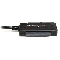 StarTech SATA naar USB-kabel - USB 3.0 naar SATA III harde schijf adapter USB 2.0 2.5 Inch/3.5 Inch SATA/IDE zwart - thumbnail