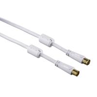 Hama COAX-kabel 100DB 15 meter Kabel Wit - thumbnail