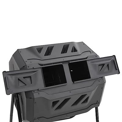 Compostbak 160 L 73x64x95 zwart - thumbnail