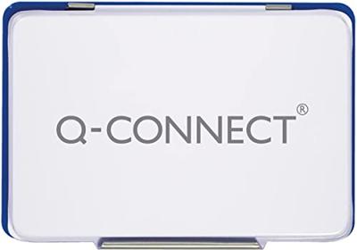 Q-CONNECT stempelkussen, ft 110 x 70 mm, blauw