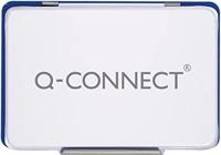 Q-CONNECT stempelkussen, ft 110 x 70 mm, blauw - thumbnail