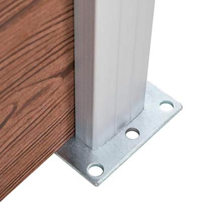 Schuttingpaneel 180x146 cm HKC bruin