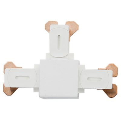 SG Zip T-stuk koppeling spanningsrail mat wit 230V 3042