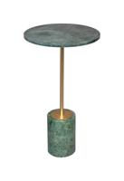 Dutchbone Bijzettafel 'Gunnar' Marmer, kleur Groen - thumbnail