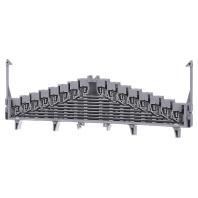 WAGO 727-119 Rangeerklem 7.62 mm Spanveer Toewijzing: L Grijs 25 stuk(s)