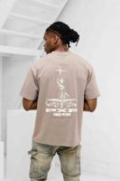 Project X Paris Change The Game T-Shirt Heren Lichtbruin - Maat S - Kleur: Lichtbruin | Soccerfanshop - thumbnail