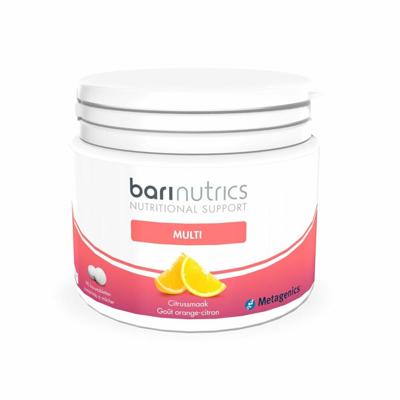 BariNutrics Multi Citroensmaak 90 Kauwtabletten