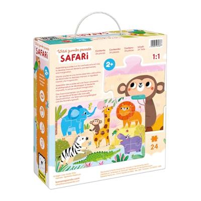 Banana Panda - wild jumbo puzzel safari - 24st. Banana Panda - wild jumbo puzzel safari - 24st.