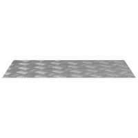 VidaXL Trap tread rechthoekig 2 pcs zilver 70 x 40 cm aluminium - thumbnail