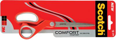 Schaar scotch 18cm comfort rood blister Schaar scotch 18cm comfort rood blister