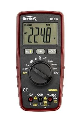 Testboy TB317 Multimeter Digitaal CAT IV 1000 V
