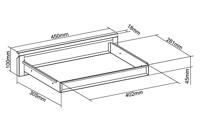Digitus DA-90443 Bureaulade Zwart - thumbnail