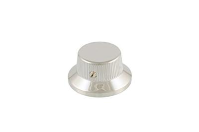 Schaller Strat Knob 6.0 mm Chrome potmeterknop voor gitaar