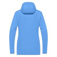 Jack wolfskin Feldberg Hoody Softshell Jas Dames Mid Blue S - thumbnail