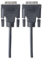 Manhattan DVI Aansluitkabel [1x DVI-stekker 24+1-polig - 1x DVI-stekker 24+1-polig] 5.00 m Zwart - thumbnail