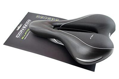CONTEC zadel "elliptic +" ct saddle elliptic+ trekking gents black/silv