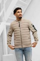 Pure Path Padded Soft Shell Jas Heren Beige - Maat L - Kleur: Beige | Soccerfanshop - thumbnail