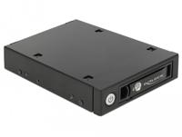 DeLOCK 3,5" Mobile Rack voor 1x 2,5" U.2 NVMe SSD of SATA/SAS HDD/SSD wisselframe - thumbnail