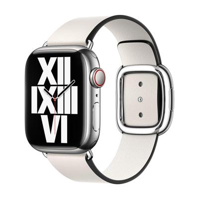 Apple Modern Buckle Apple Watch small 38mm / 40mm / 41mm Chalk
