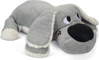 Honden knuffel XL Hond, grijs - thumbnail