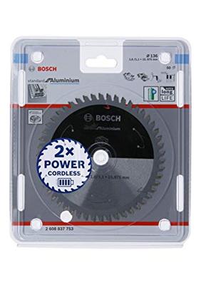 Bosch Accessories 2608837753 2608837753 Cirkelzaagblad 136 x 15.875 mm Aantal tanden: 50 1 stuk(s) Bosch Accessories 2608837753 2608837753 Cirkelzaagblad 136 x 15.875 mm Aantal tanden: 50 1 stuk(s)