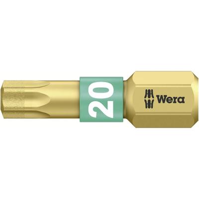 Wera 867/1 BDC TX20X25 05 066104 001 Torx-bit T 20 Gereedschapsstaal Gelegeerd, Met diamant bedekt D 6.3 1 stuk(s)
