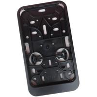 Kentekenplaat-houder 100x175 Kunstsof zwart NL - thumbnail