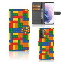 Samsung Galaxy S21 Plus | Telefoon Hoesje | Blokken - thumbnail