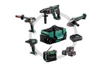 Metabo Comboset 2.4.1 | 5 machines | 18V | 3 x 4,0Ah Li-Ion + lader | In Gereedschapstas - 685213000 - thumbnail