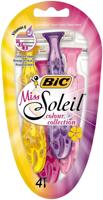 BIC Miss soleil color collection scheermesjes 4 Stuks - thumbnail