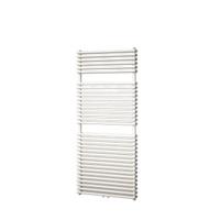 Designradiator Florion Nxt Dubbel 140,6 x 60 cm 1153 Watt met Middenaansluiting Wit Structuur - thumbnail