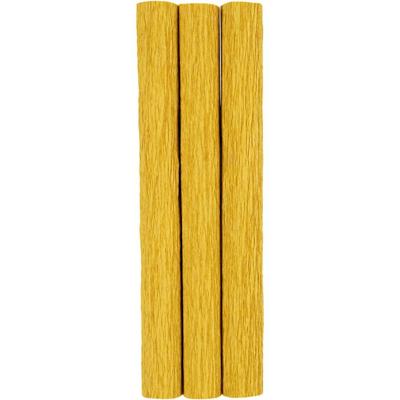 Creativ Company Crêpepapier, vel 25x60 cm, crêpe-verhouding: 180%, 105 gr, curry, 3 vel/ 1 doos