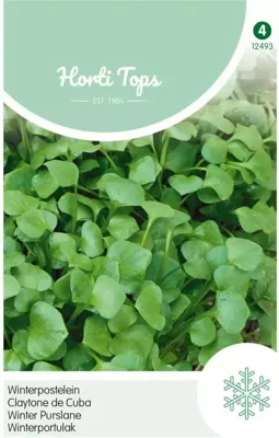Zaden Winter Postelein Hortitops - Hortitops Zaden Winter Postelein Hortitops - Hortitops
