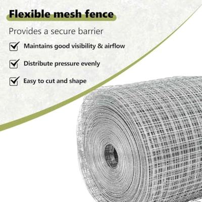 VidaXL Afrasteringspaal zilver 25 x 1 m (19 x 19 mm gaas) staal VidaXL Afrasteringspaal zilver 25 x 1 m (19 x 19 mm gaas) staal